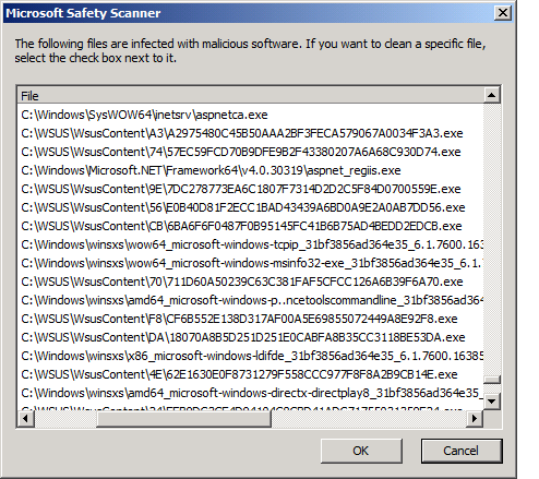 is microsoft safety scanner a virus