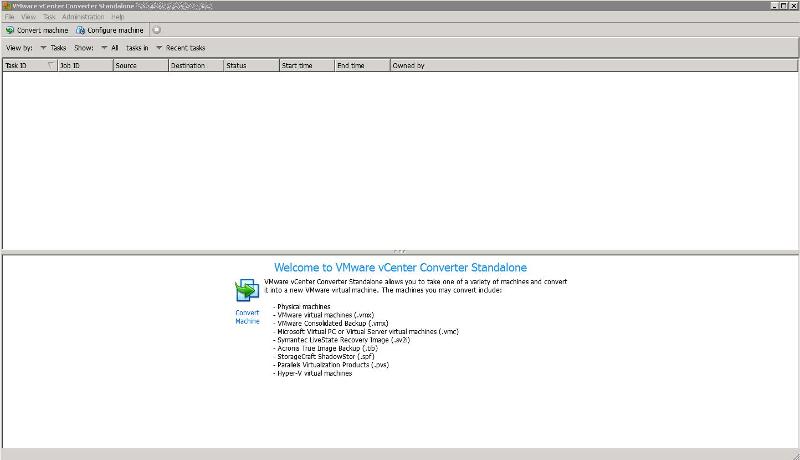 VMware vCenter Converter Standalone