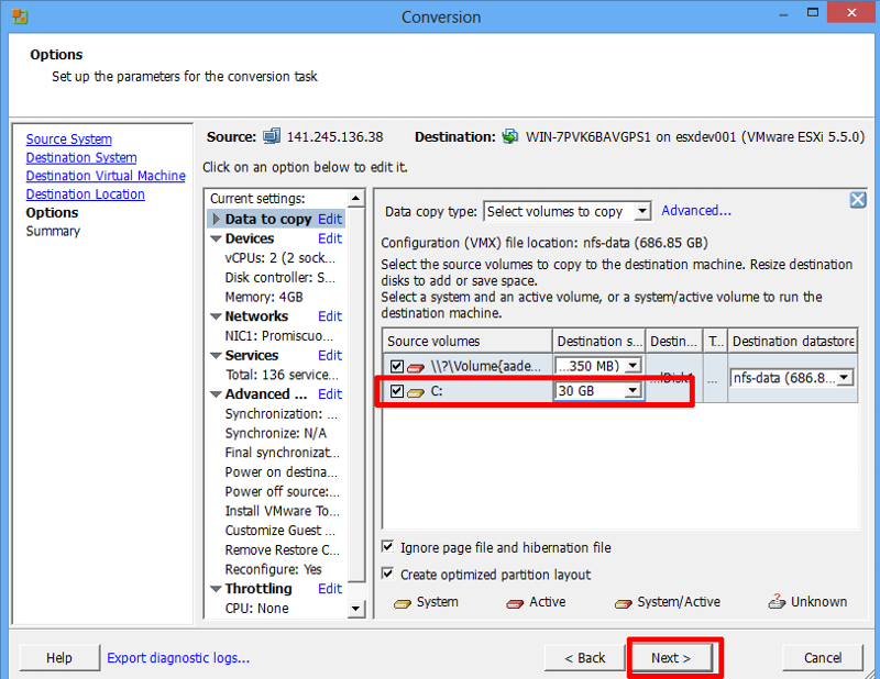 Vmware virtual disk
