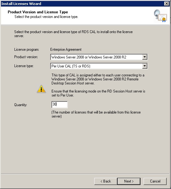 Can T Install 2008 Terminal Service Remote Desktop Service