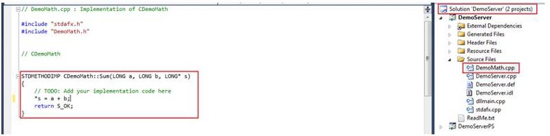 Simple COM for beginners using ATL. | Experts Exchange