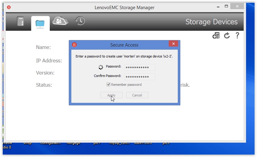 iomega storcenter ix2 storage manager software