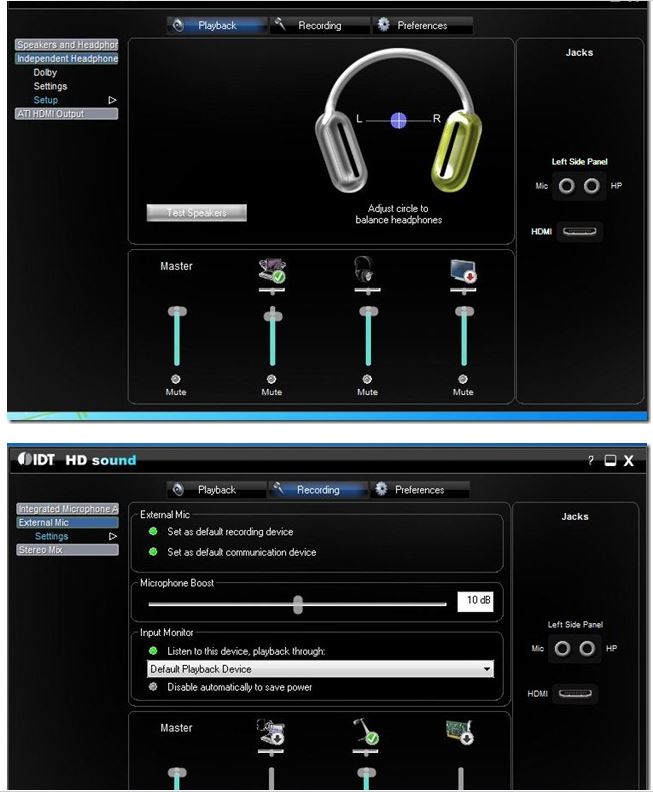 conexant audio device windows 10