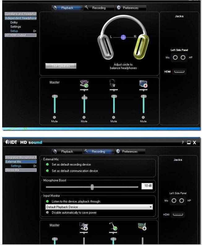 Windows 10 conexant audio microphone not working