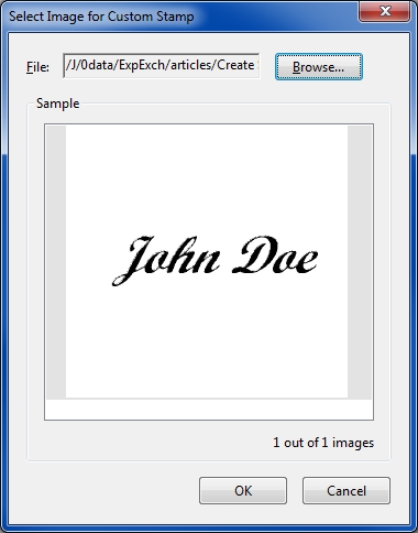 create a custom stamp in adobe acrobat pro dc