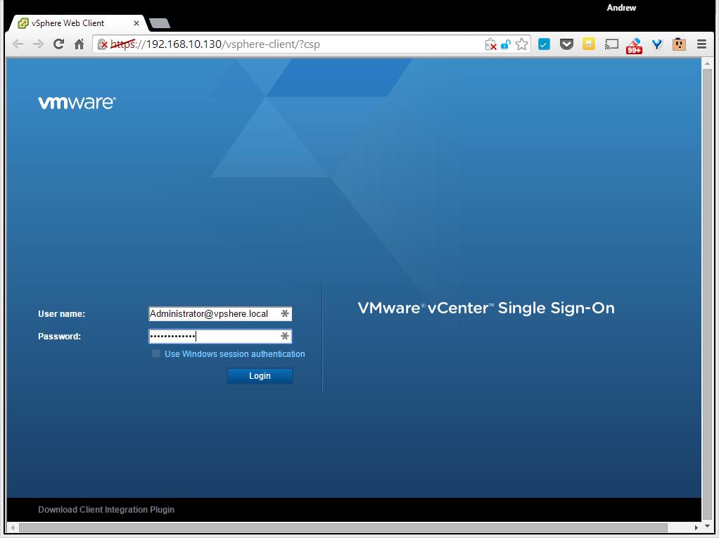 vmware vcenter server 6.0
