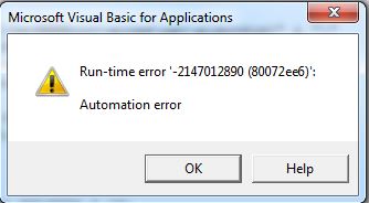microsoft word - Run-tim error '429': ActiveX component can't create object  - Super User