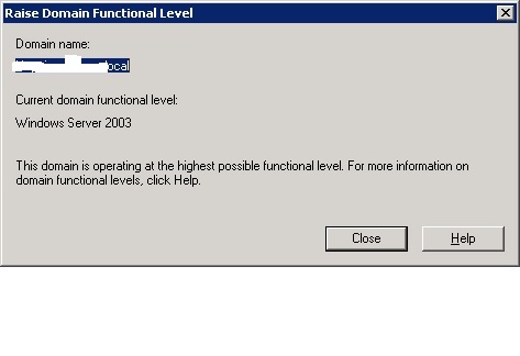 Solved: Join Server 2012 to 2003 domain | Experts Exchange