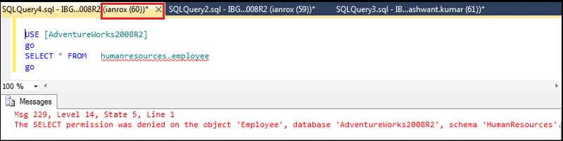 SQL Server Users Elaborated | Experts Exchange