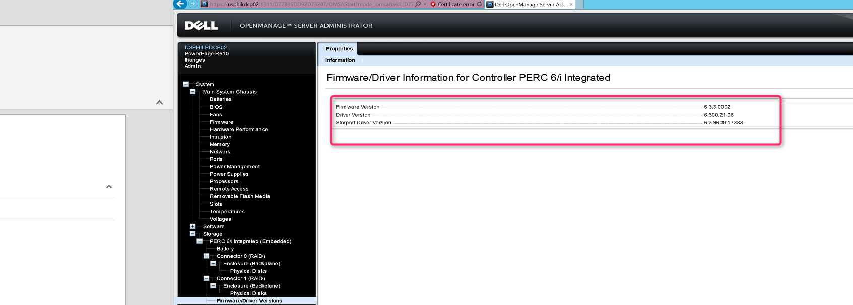 Solved: I have an old DELL R610 PowerEdge Server that a drive failed