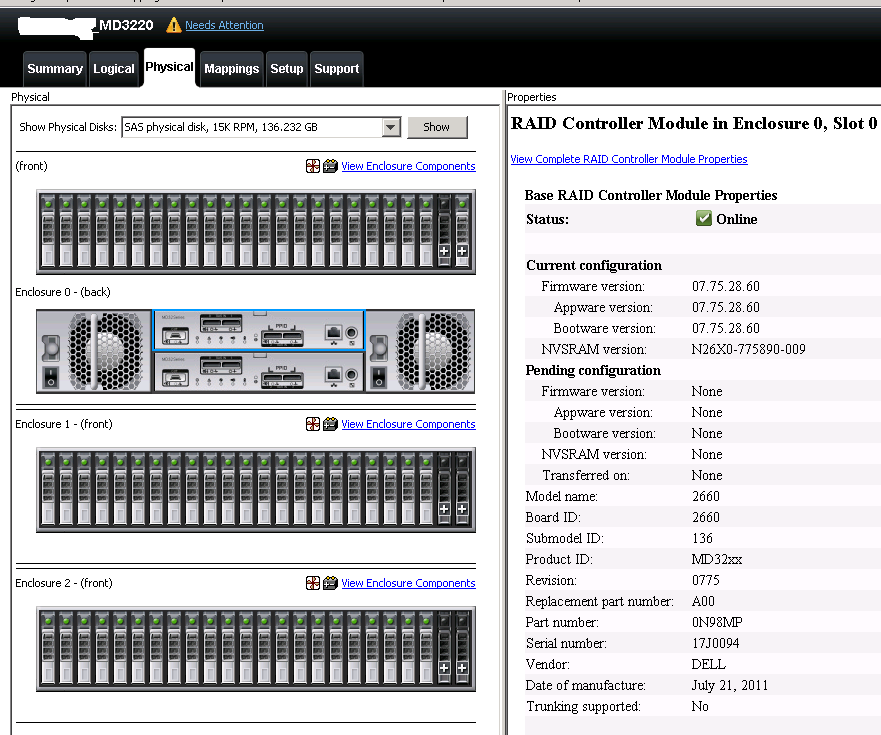 Solved Dell Recovery Guru MD3200 "Virtual Disk Hot Spare in Use