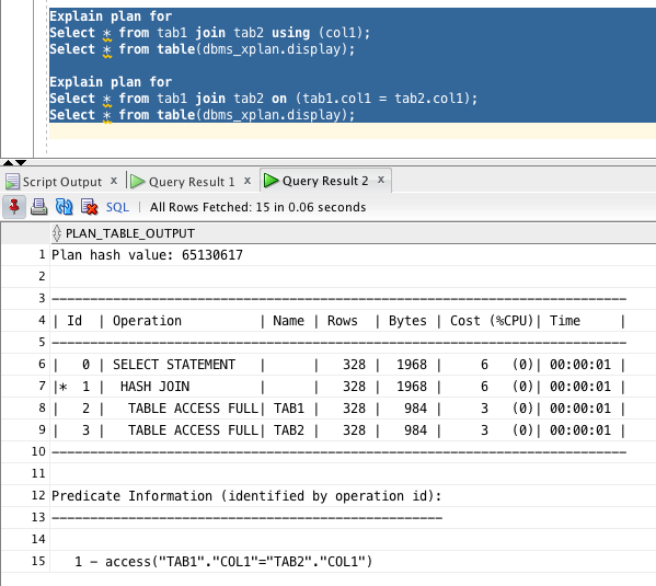 Solved: Error: cannot fetch last explain plan from PLAN_TABLE | Experts ...