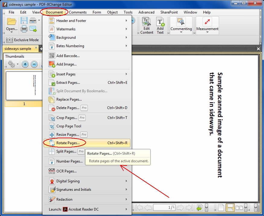 adobe pdf xchange viewer