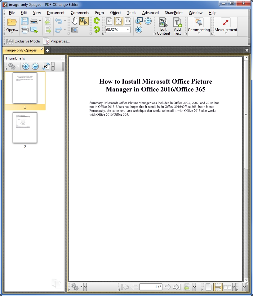 pdf-xchange editor add fonts