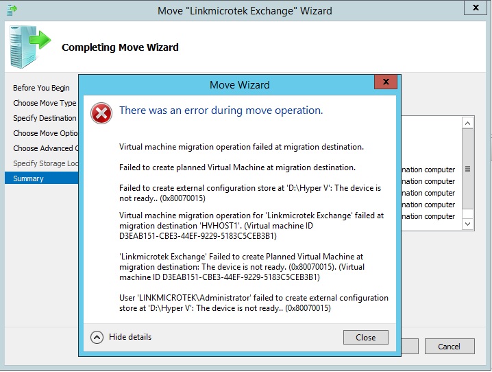 Solved: Hyper V Replication from a Workgroup to a Domain Joined Host ...