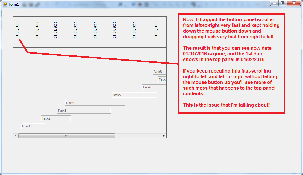 Solved: Issue with Syncing Scrolling Positions of two Panel Controls ...
