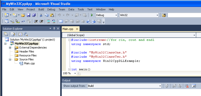 Solved Making A Sample Win32 Dll Project Using Visual Studio 10 Professional Experts Exchange