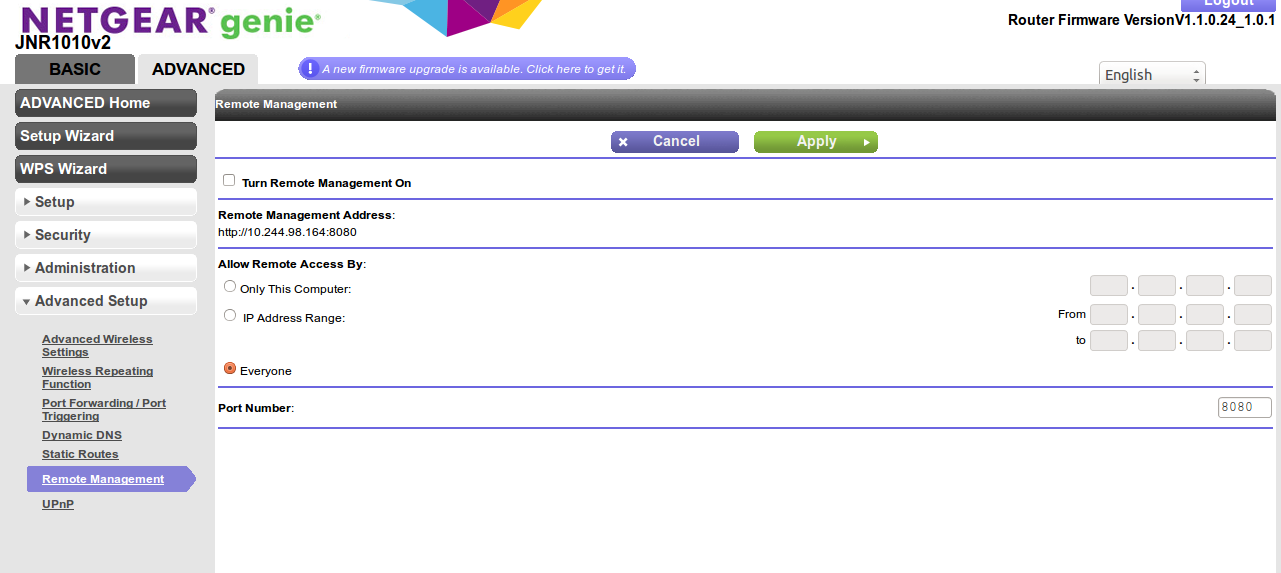 Solved how to do port forwarding if my router wan ip is different from