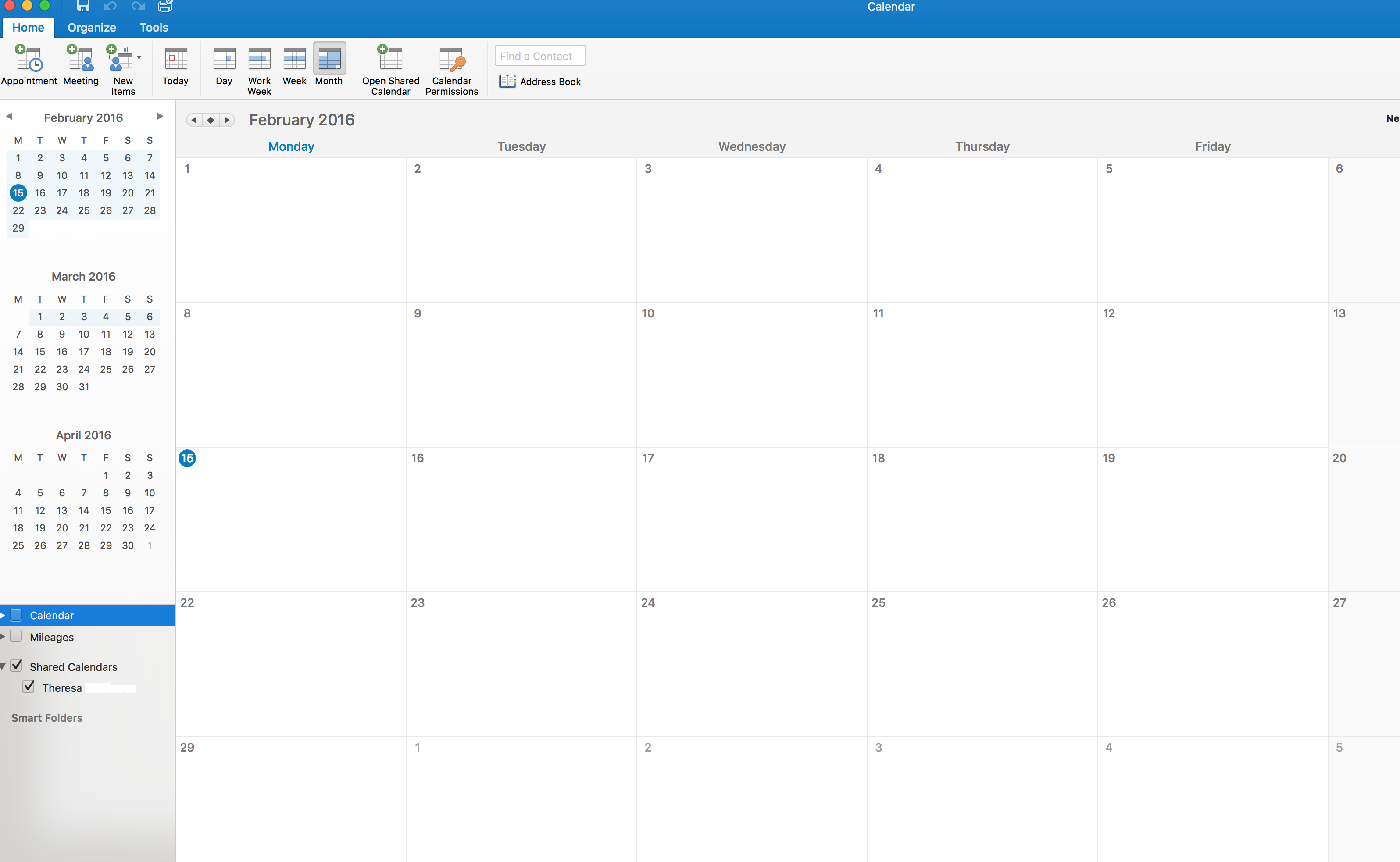 subscribe to calendars outlook for mac