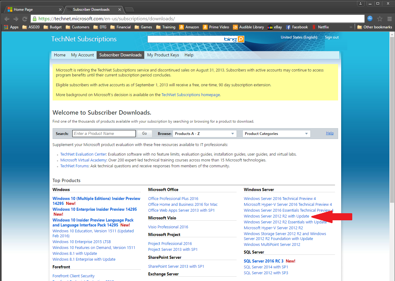 Solved: Setting up VM on Server 2012 R2 | Experts Exchange