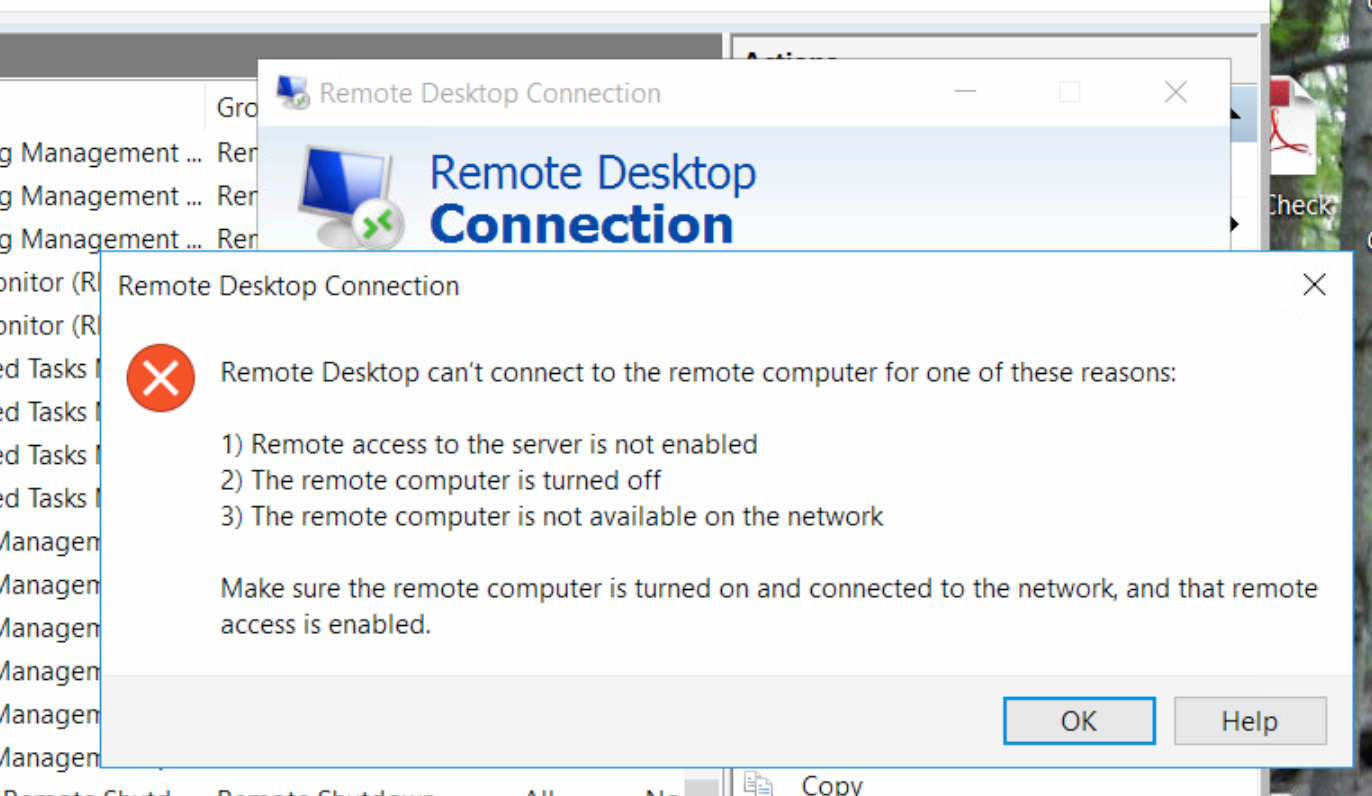 remotepc host not working