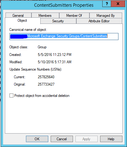 exchange dag content index state notapplicable