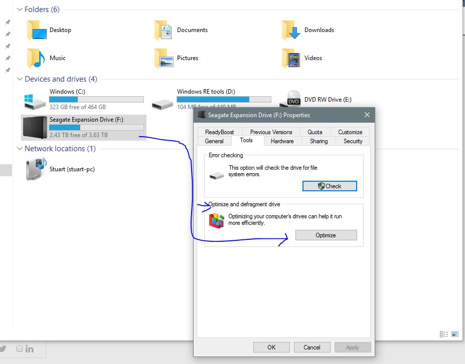 Windows Vista Cancel Defrag