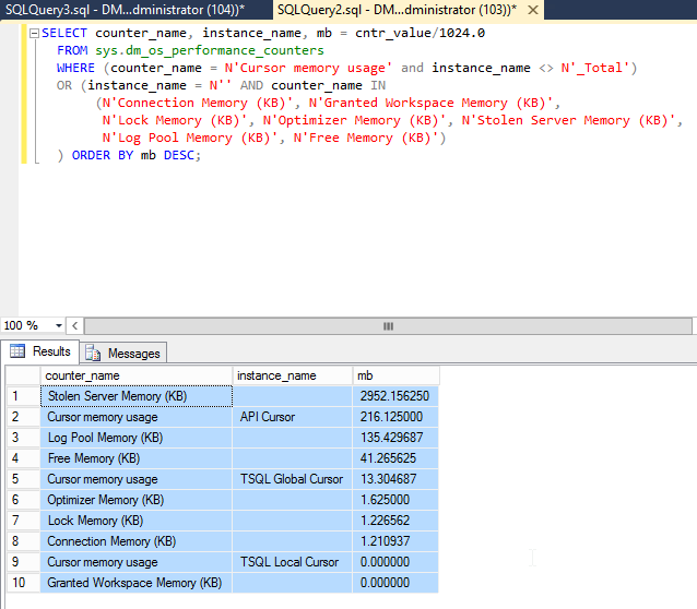 solved-sql-express-and-memory-usage-experts-exchange