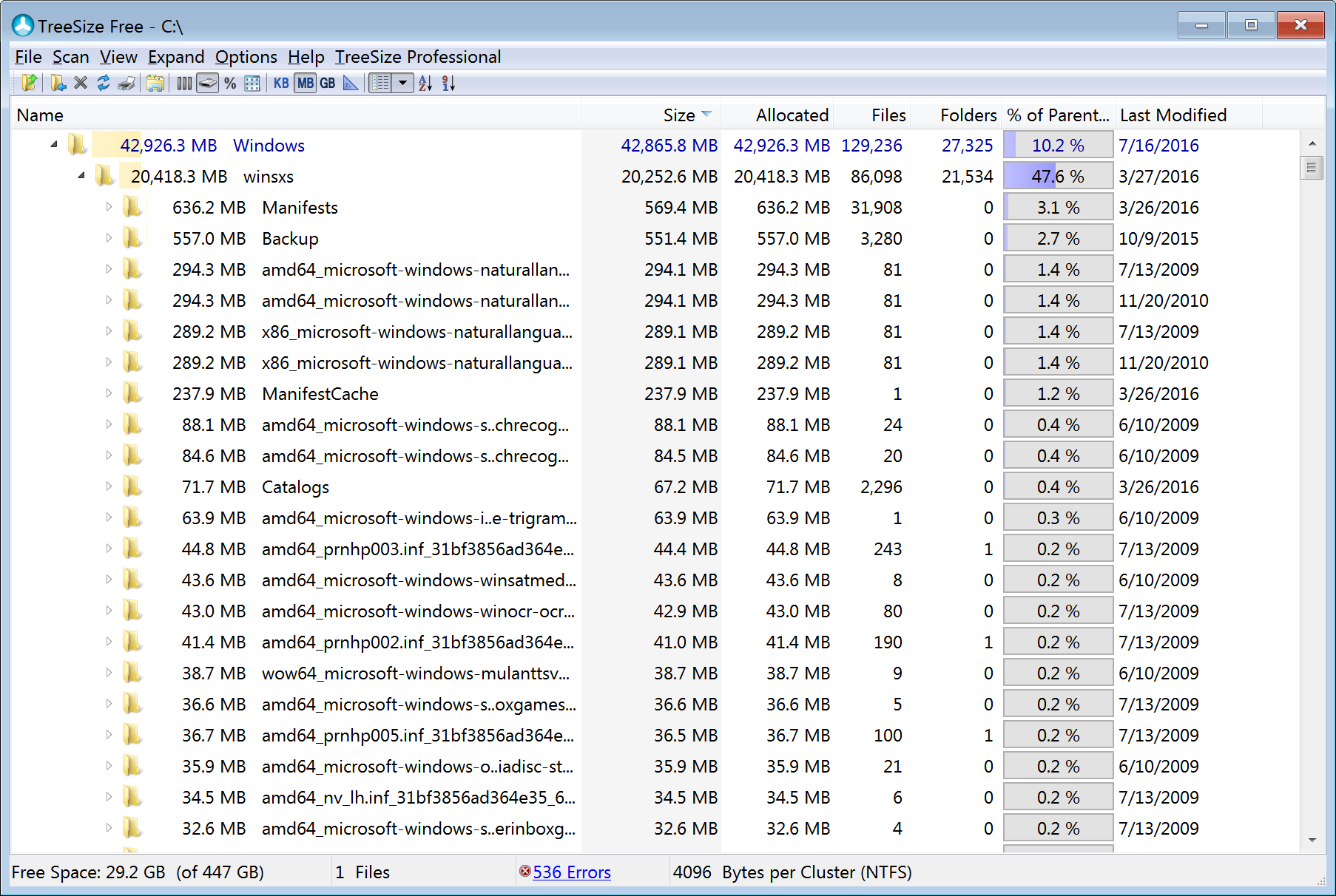 Solved What To Remove When Drive C Is Overloaded Experts Exchange