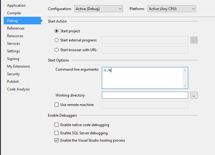 Solved: How to Add Command Line Aurguments to your  Code in Visual  Basic Language | Experts Exchange