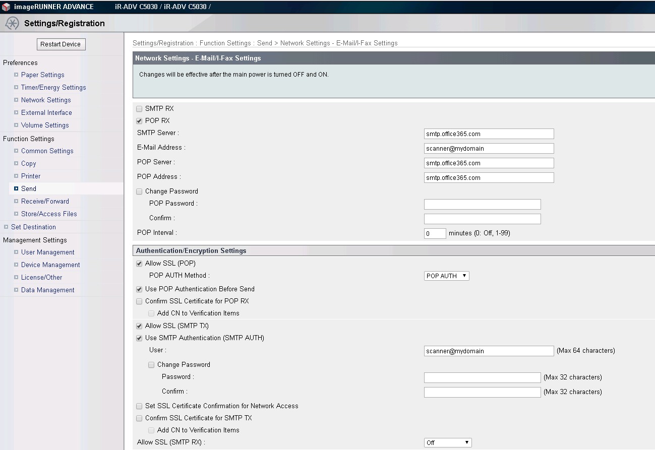 lansweeper office 365 scanning