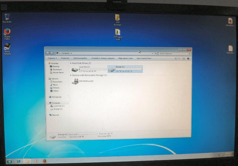 Windows 7 loading normally