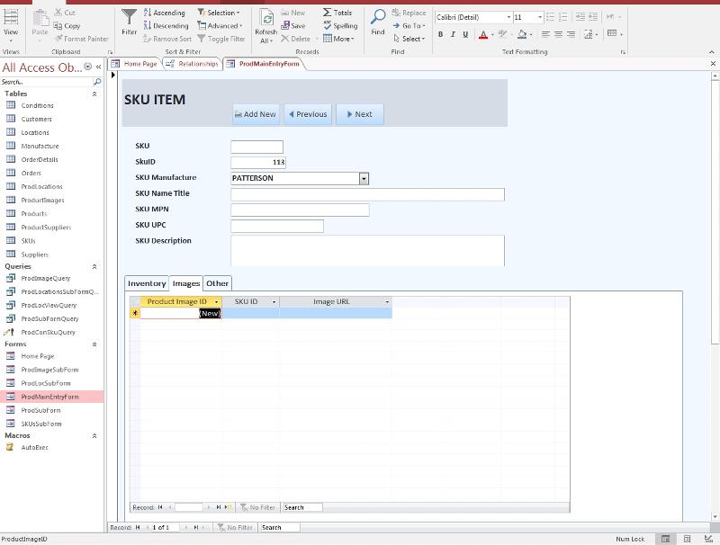 Solved: MS Access Form Building With SubForm Sub-SubForm Linking ...