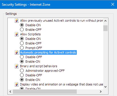 Как включить activex в mozilla