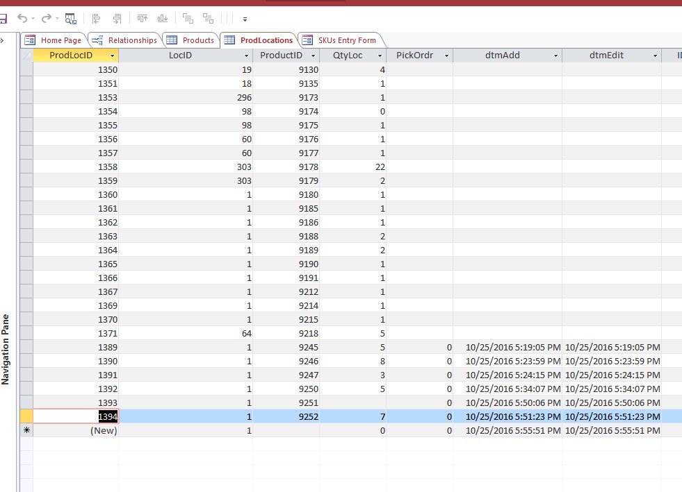 Solved MS Access Query Join 2 Tables Together for one Subform Master