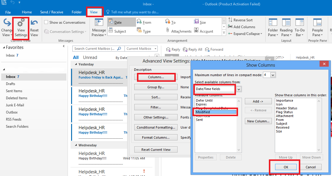 trouble setting up outlook 2016 for comcast email