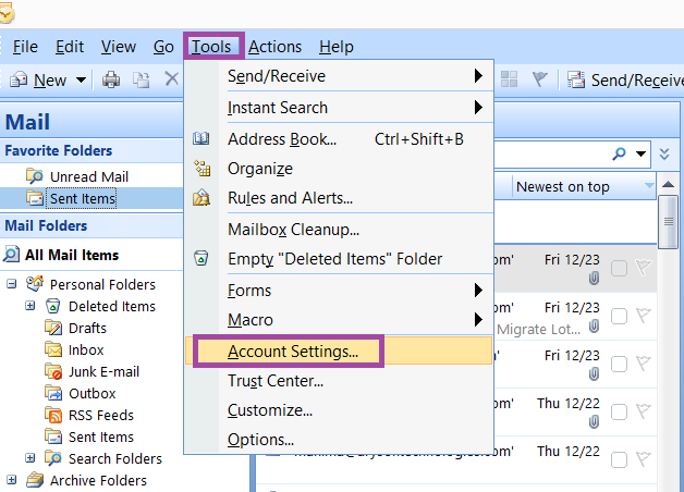 stop duplicate emails in outlook 2013