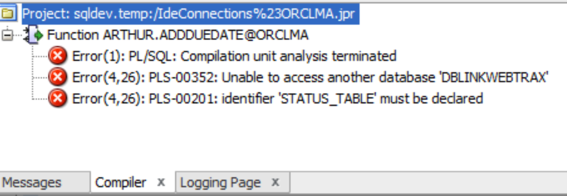 program was terminated by signal 11 in oracle reports