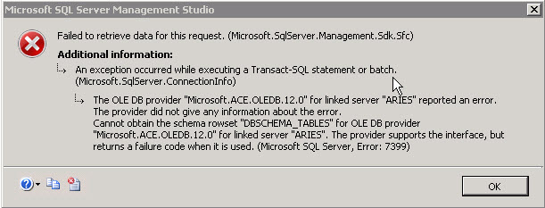 Solved Sql Server Linked Server Not Working Experts Exchange Solved Sql Server Linked Server Not Working Experts Exchange