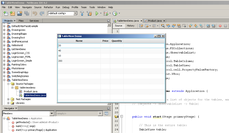 Solved: JavaFX TableView not displaying correctly | Experts Exchange