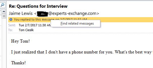 Solved: Outlook 