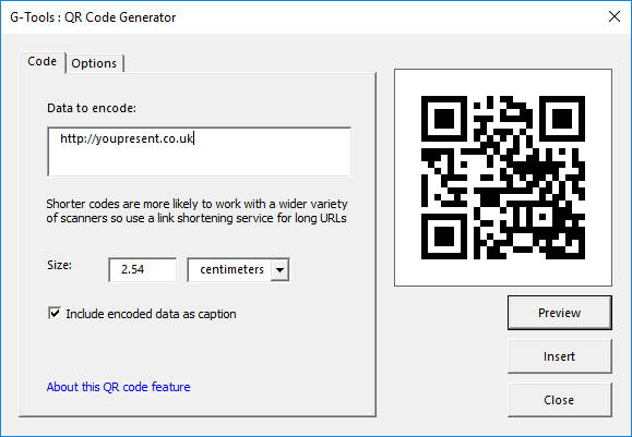 Solved: Generate a qr code with username / password via VBA Outlook Macro?  | Experts Exchange