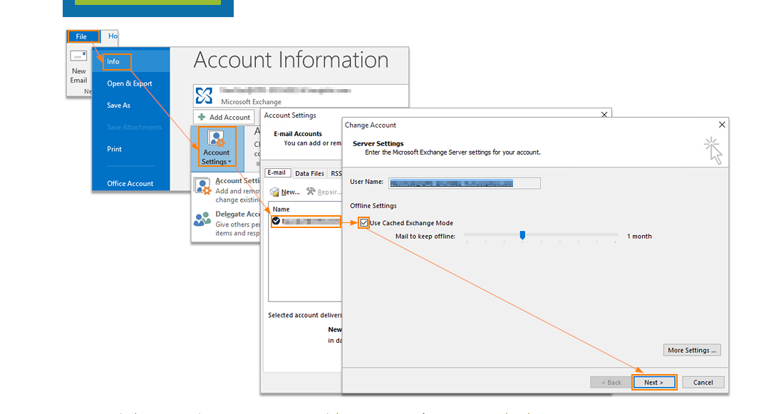 More setting. Изменение Exchange аутлук. Майкрософт эксчендж. Outlook Персонализация. MS Exchange Server настройка.