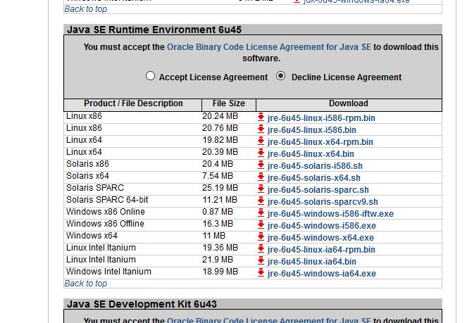 Java se runtime