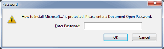 pdf xchange viewer password protect