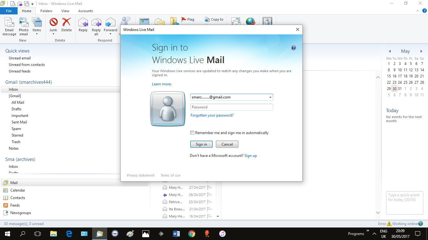 hotmail live login