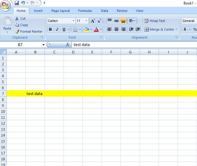 Solved: excel wksht - hilite rows | Experts Exchange