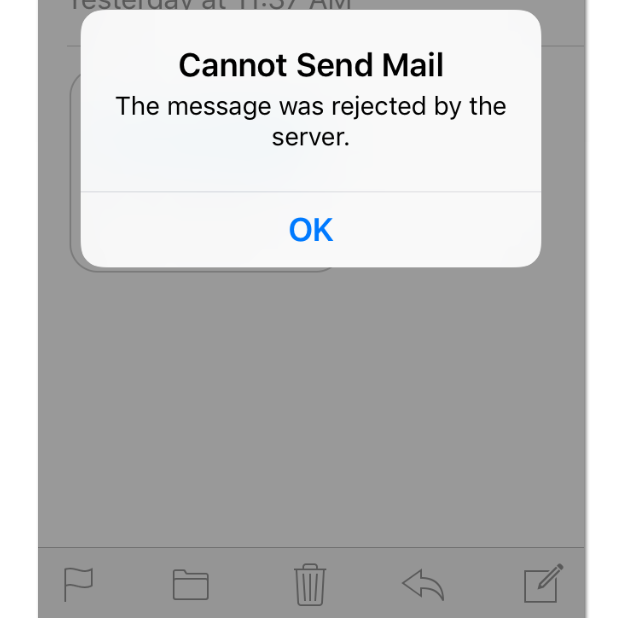 cannot-send-mail-the-message-was-rejected-by-the-server-experts