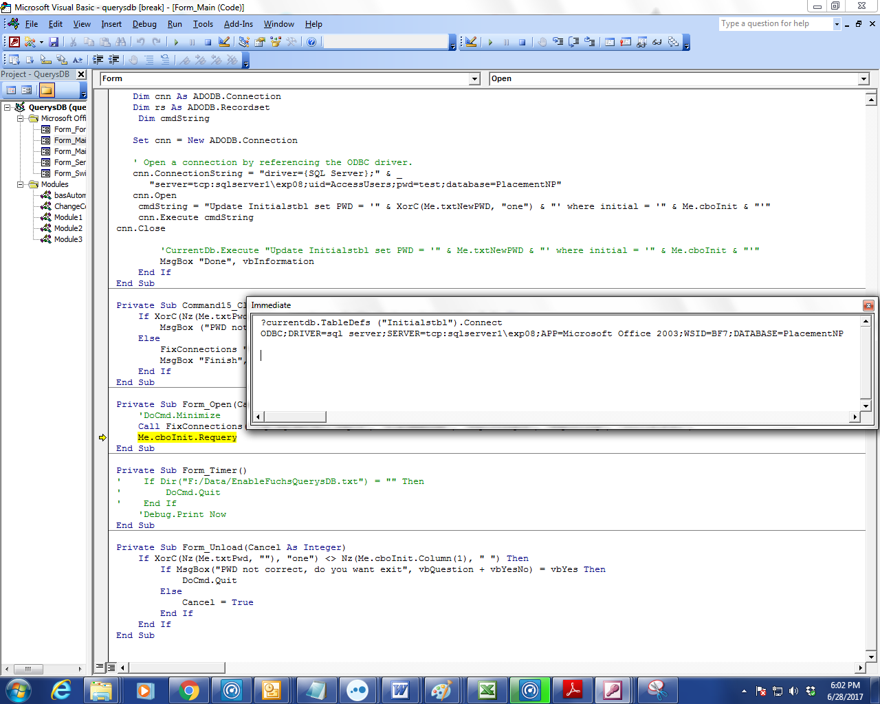 Solved: How to create a DSN file in VBA? | Experts Exchange