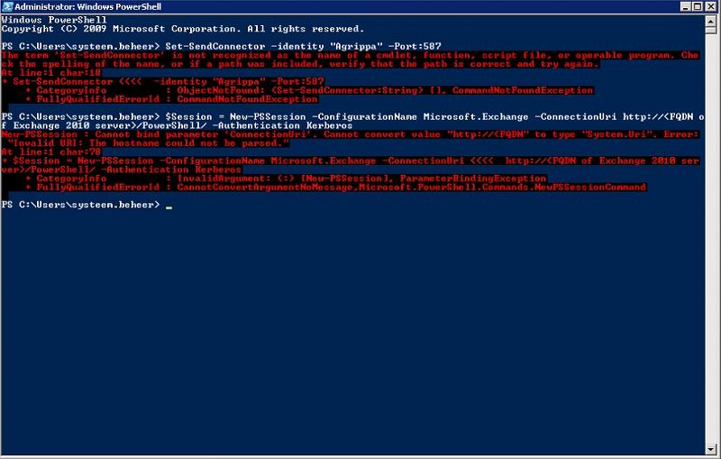 Solved How to get into the Exchange 2010 powershell, I need to enable